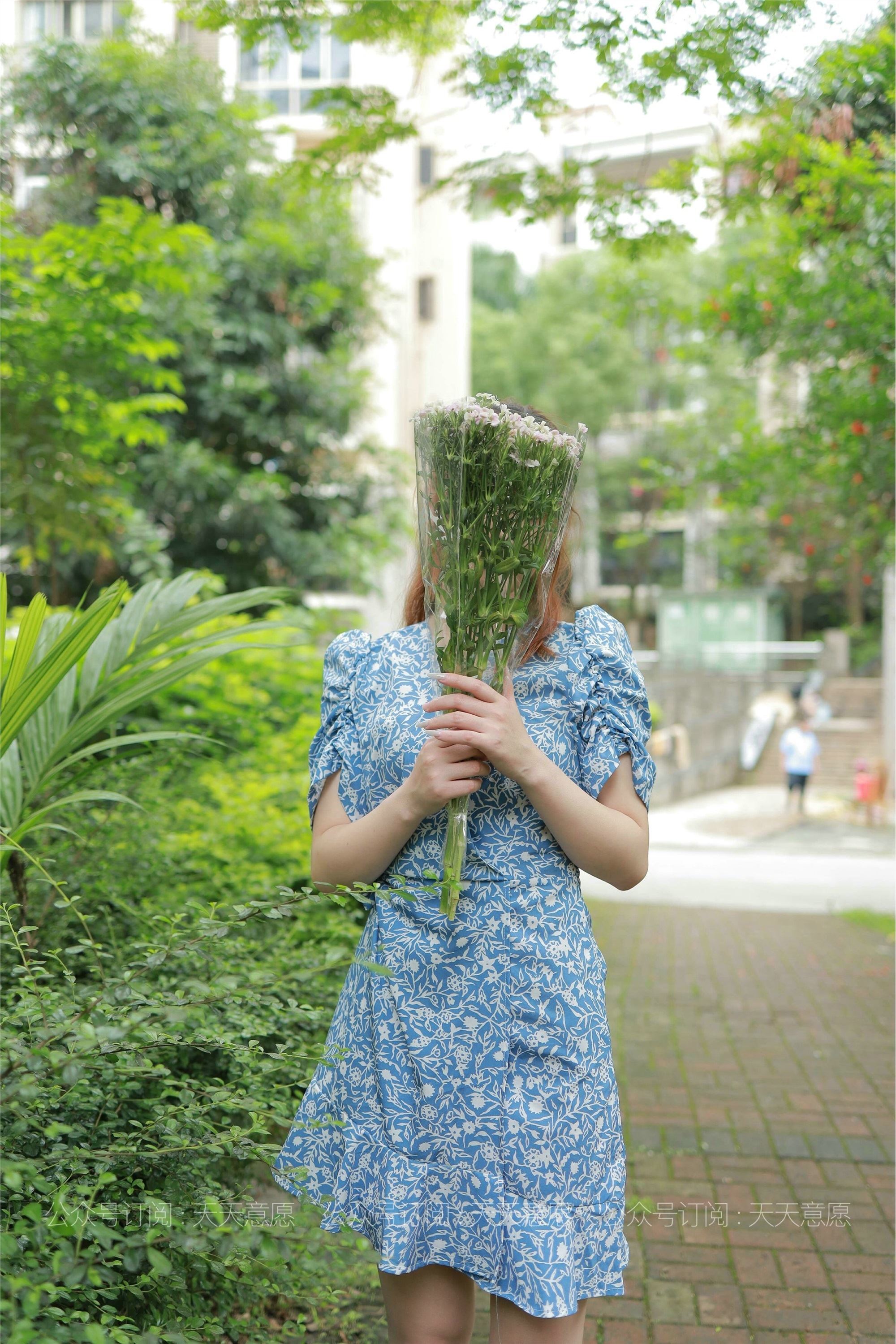 IESS: The Little Flower Girl by Crape Myrtle